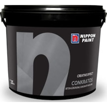 Nippon Conkratos Brüt Beton Görünümlü Renkli Sıva Gri 25 Kg