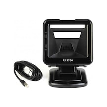 Perkon Ps5700 2d Karekod Kablolu Usb Masaüstü Barkod Okuyucu+ayaklı 19152636