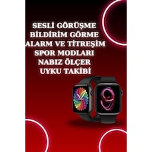 Akıllı Saat Arama Görüşme Bildirim Görme Uyku Ve Sağlık Takibi Na