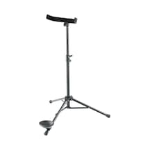Konig & Meyer 15045-011-55 Kontrafagot Sehpası Özel Koruyucu Kaplama Yüksekliği Ayarlanabilir Destek Kolları Ve Katlanabilir Ergonomik Tasarım