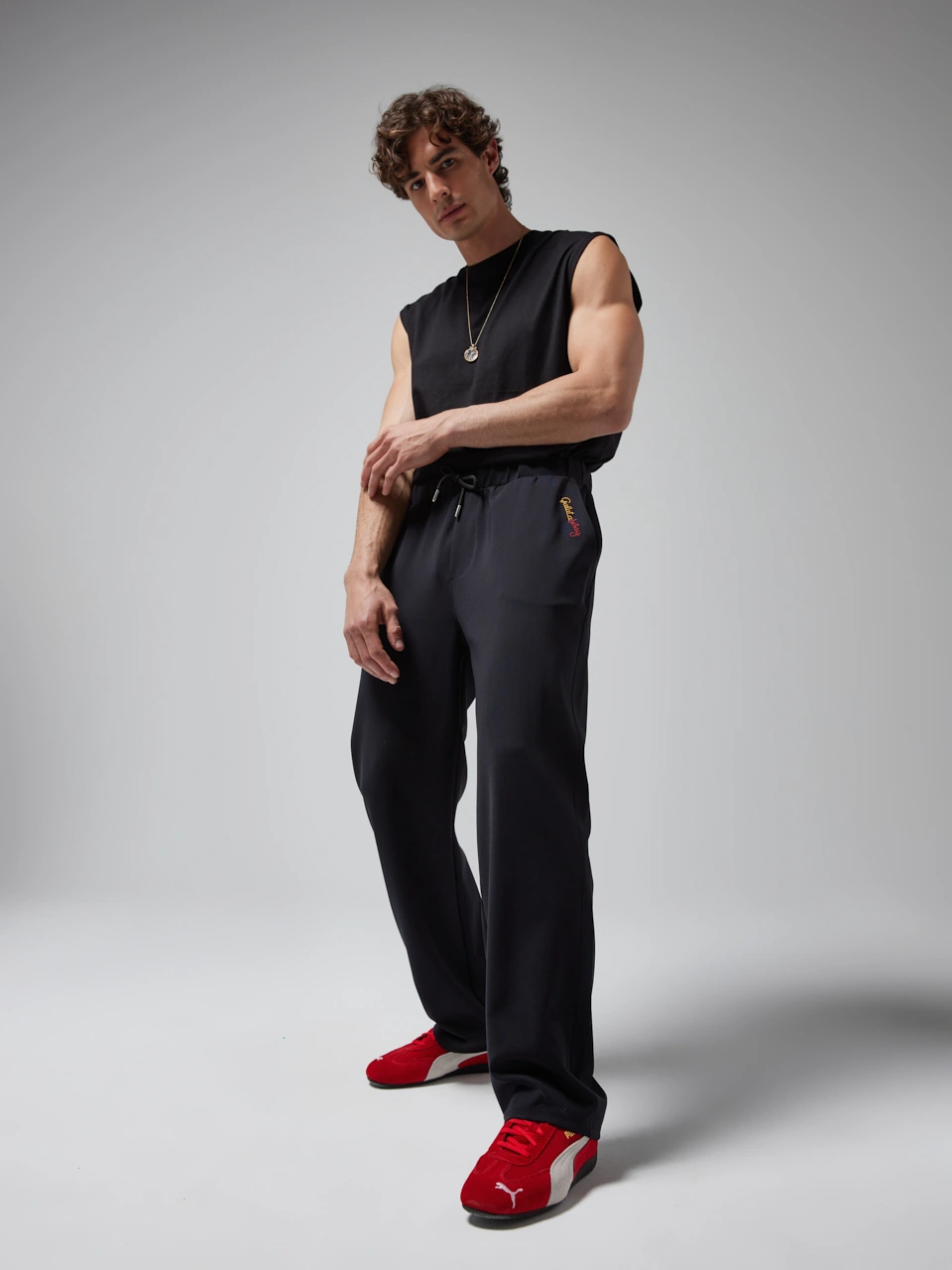 Gsstore X Midground Erkek Jogger Pantolon E251209 Siyah
