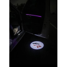 Fr Araçları 2 Adet Yeni Nesil Kapı Altı Led Logo Mesafe Sensörlü
