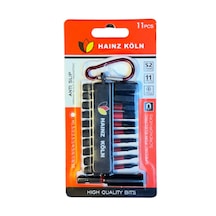 Hainz Köln Manyetik Bits Allen Uç Seti 11 Parça 50 Mm