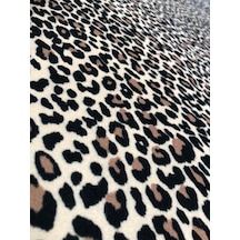 Enesar Home Leopar Desen Dijital Baski Döşemelik Kumaş 100 x 140 cm