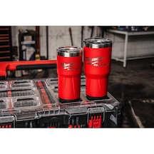 Milwaukee Packout Kırmızı Matara Bardak 887 Ml 4932479075