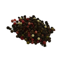 Saf Doğal Tane Kırmızı Yeşil Beyaz Karabiber Karışımı 100 Gr Paket