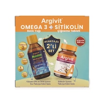 Argivit Master Fish Oil Ve Stikolin Avantajlı 2'li Set