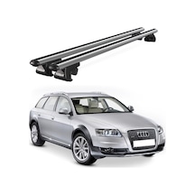 Venüs Audi A6 Allroad 2006-2011 Uyumlu Gri Ara Atkı Port Bagaj Tavan Barı