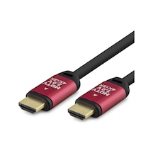 Hdmi 2.0 Kablo 4k Uhd Od 8.0 Mm 25 M - Siyah Kırmızı Hdx2040