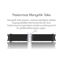 Yeni Nesil Bağlantı Örgü Loop 20mm Kordon İle Uyumlu Galaxy Watch 7/6/5/4 Serisi İçin Galaxy Watch 7 Kordon 40mm/44mm Watch 6/4 Classic 47/43/42mm Watch 5 Pro Uyumlu