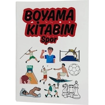 Spor Temalı Seyahat Boy Boyama Kitabı 140x100 Mm