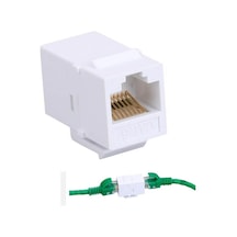 Rj45 Cat6 Konnektör Keystone Jack Dişi Dişi Ara Uzatma Patch  Pan