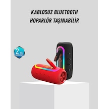 Yeni Nesil Bluetooth 5.1 Hoparlör Güçlü Ses, Hızlı Bağlantı, Uzun Pil Ömrü