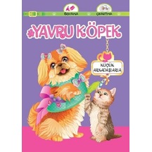 Yavru Köpek Küçük Arkadaşlarla-Boyama Çıkartma- Koloni Çocuk Yayınları