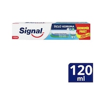 Üçlü Koruma Diş Macunu 120 Ml Nane Aromalı