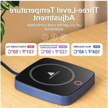 Fastbuy Turcoshop11 Ahşap Mavi Isıtmalı Kahve Fincanı - 3 Sıcaklık Seçenek, Ev Ve Ofis Kullanımı İçin