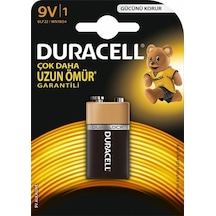 Duracell 6LF22/MN1604 Alkalin 9V Pil