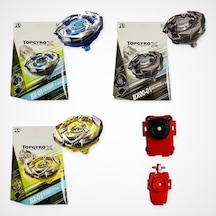 Beyblade X Serisi Set 3 Beyblade 2 Fırlatıcı - Bx-01, Bx00-01, Bx-03