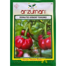 Arzuman Kırmızı Domates Biberi Tohumu 5 Gr