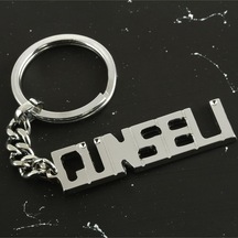 Günseli - 614 - - Edntrend - İsimli Anahtarlık Çok Renkli