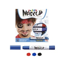 Mask Up Yüz Boyası 3 Renk Carnival Çok Renkli