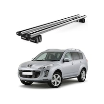 Pençe Peugeot 4007 Ara Atkı 2008-2012 Uyumlu Gri Ara Atkı Port Bagaj Tavan Barı