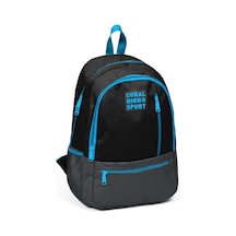 Coral High Sport Siyah-gri İlkokul.ortaokul ve Günlük Sırt Çantası