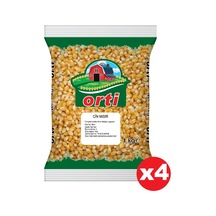 Orti Patlatmalık Cin Mısır 1 Kg x 4 Paket