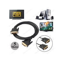 Yüksek Kalite 5 Metre Dvi To Dvi 24+1 Görüntü Kablosu
