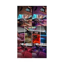 Navıdıamond Bmw E60-e90-e92-f10-f20-f30-x3-x4-x5 Özel Tasarım 256 Renk Araç Içi Ambiyans 10 İnç