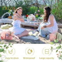 Novahub Sıcak Pembe Banyo Sepeti Seti, 2 Adet, Organizatör, Ev Gereçleri, Pratik Depolama Pembe