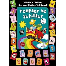 Stickerlı 3+ Yaş Renkler Ve Şekiller