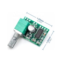 Ses Kontrol Potlu Pam8403 5v Mini Ses Yükseltici Class D 2x3w Amfi Kartı Stereo Dijital