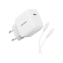 Ricomm 33W GaN USB-C PPS PD Hızlı Şarj Cihazı + 2 M Type-C 60W Şarj Kablosu