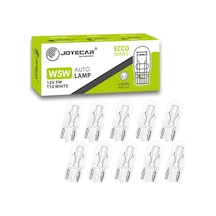 W5w T10 Ecco Series Sarı Otomobil Ampulü, 12v 5w,%60 Daha Fazla Işık, 10 Adet Diğer