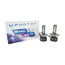 hoton Mono H4 Uzun Kısa Led Xenon 3+ Plus Şimşek Etkili H4 Zenon
