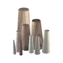 Teak Tapa. 6 Parça. Maks.çap 51mm