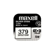 Maxell 379 SR521SW Hafıza Saat Pili 5'li