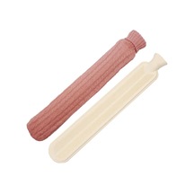 2l Uzun Şeritli Çok Fonksiyonlu Su Dolu Kauçuk Sıcak Su Torbaları, Özellik: Pembe Büküm