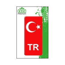 Sevenkardeşler Sevenkardeşler Türk Bayrağı 4 4X9Cm Tekli Damla