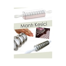 Metal 9 Bıçaklı Mantımatik Mantı Kesici Merdane Mantı Kesme Aparatı - 233735468 Diğer