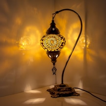Dekoratif MOZAİK LAMBA AKSESUAR EL YAPIMI KİTAP OKUMA LAMBASI
