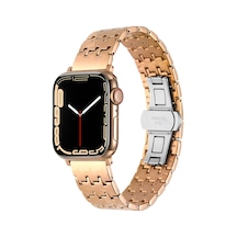 Mobilteam Watch 38mm Uyumlu Krd-86 Metal Kordon-rose Gold