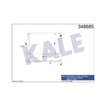 KALE OTO Radyatör 348685 Su Radyatörü Logan 04- 1.2I 1.4I 1.6I 1.6 16V Ac 1.5 DCI Nac Sandero 08- Duster 10- 1.6 16V 2.0 16V