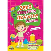 Zeka Geliştiren Aktvite Kitabım - Pembe Kitap- Sancak Çocuk