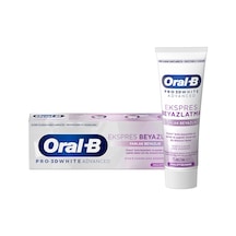 Oral-b 3d White Advenced Ekspres Beyazlatıcı Parlak Diş Macunu 75 Ml - 7 Adet Tarı