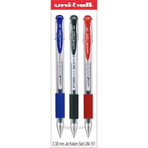 Uniball Signo Dx 0.38 Mm Jel Kalem Seti 3 Adet Um-151