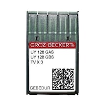 Reçme Makinesi İğnesi Groz Beckert Uy128 Gas Gebedur 9 Numara 9/65 Titanyum Reçme İğnesi 100 Adet