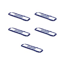 Cod-ex Orlon Nemli Palet Tablet Toz Toplama Statik Mop Mavi 5'li 50 CM