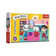Trefl Puzzle 60 Parça Kıttykıt Wıth Frıends Kicia Kocia 33x22 Cm17343